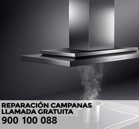 Reparación averías campanas extractoras Benavent